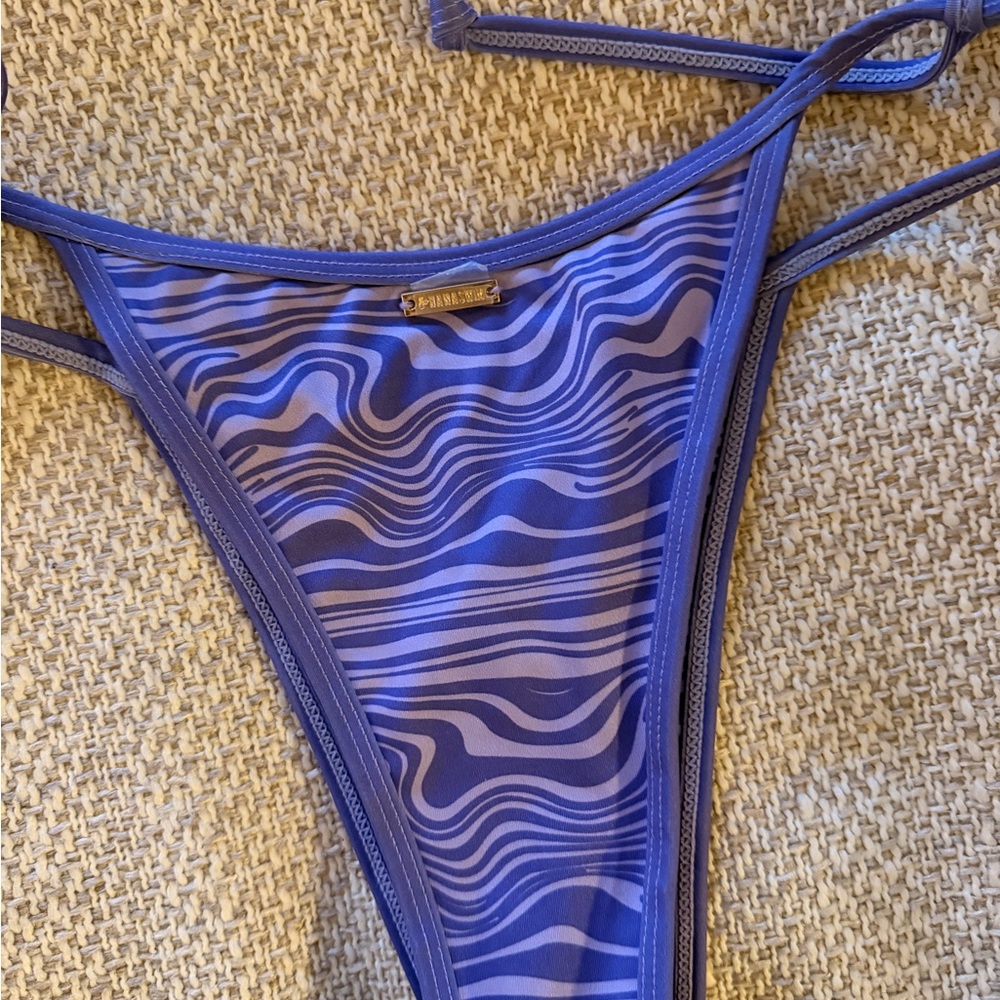 Lahana swim Purple Patterned Bikini Set - Picture 2 of 3